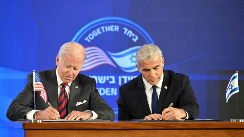 Front commun des Etats-Unis et Isra&euml;l face &agrave; l'Iran malgr&eacute; leurs divergences