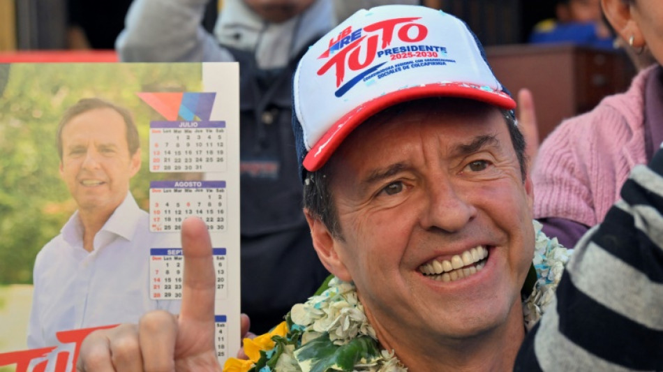 Bolivia right-wing presidential hopeful vows 'radical change'