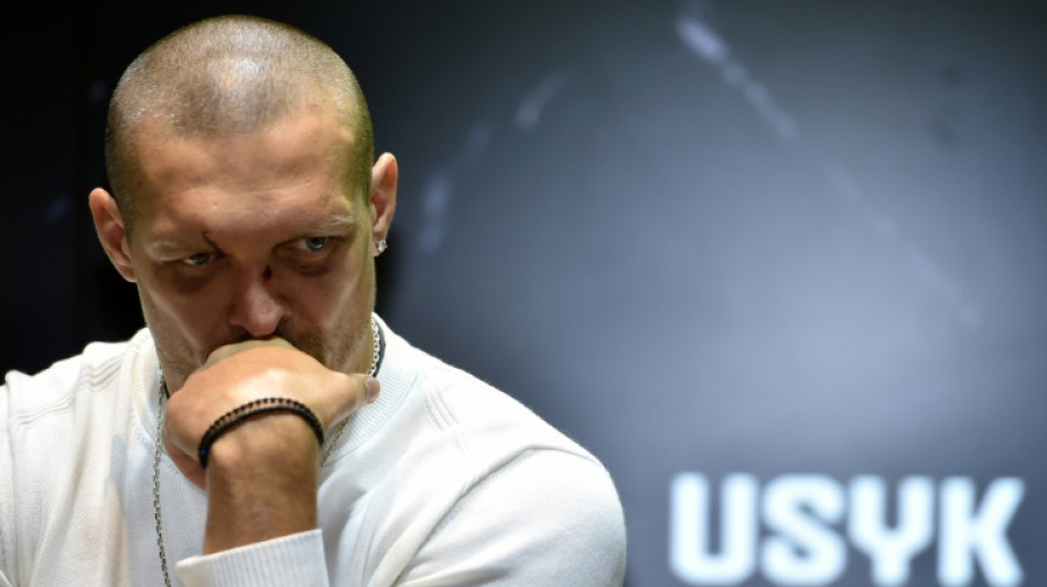 Boxe: Usyk a quitt&eacute; l'Ukraine pour pr&eacute;parer la revanche contre Joshua