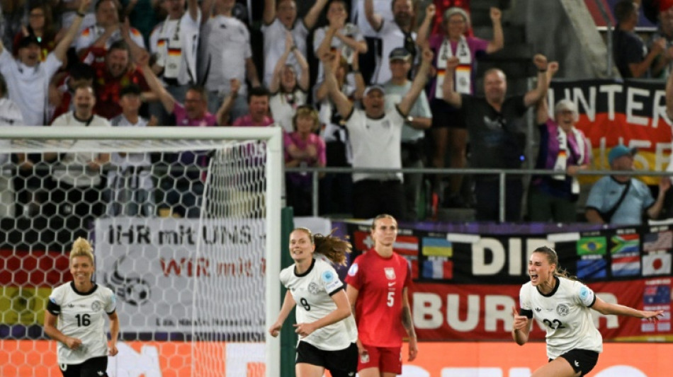 Euro-2025: l'Allemagne surclasse la Pologne mais tremble pour Gwinn