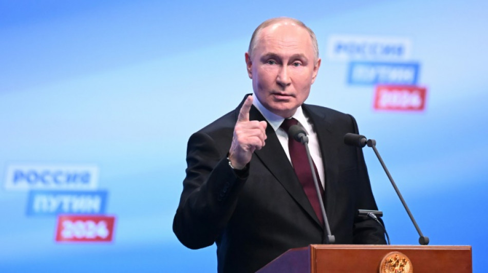 Victoria "r&eacute;cord" de Putin, quien promete una Rusia que no se dejar&aacute; "intimidar"