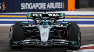 F1: Singapore; Russell in pole position