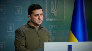 Le pr&eacute;sident ukrainien prend une dimension de chef de la r&eacute;sistance &agrave; l'invasion russe