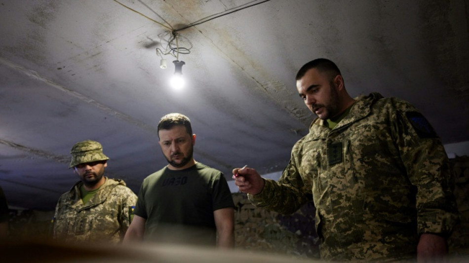 Ukraine: Zelensky dans le Donbass, o&ugrave; Kiev dit progresser &agrave; Severodonetsk