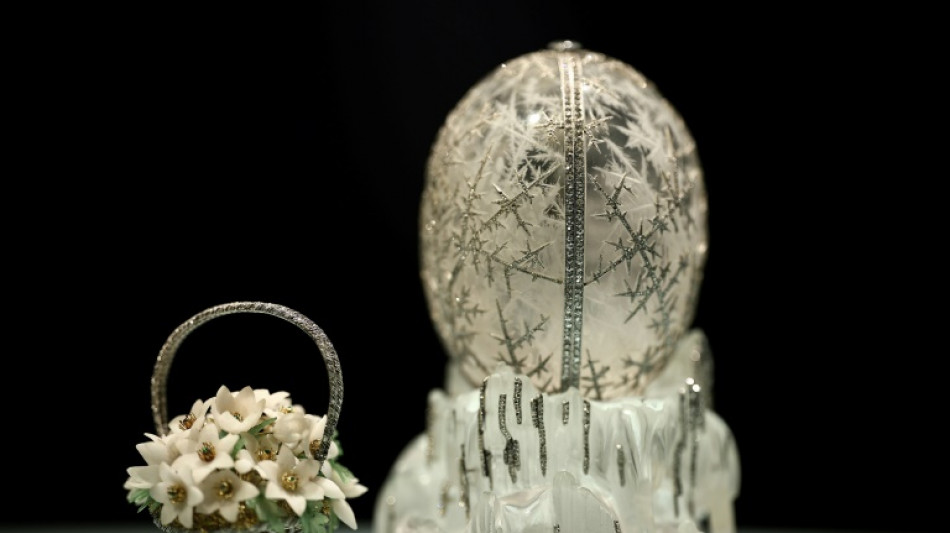 Faberge's rare Winter Egg fetches record £22.9 mn at auction