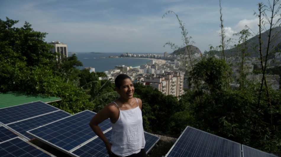 Au Br&eacute;sil, une favela de Rio tourne &agrave; l'&eacute;nergie solaire  