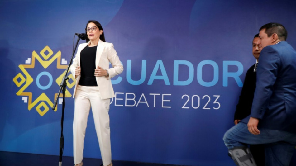 Seguran&ccedil;a domina debate entre candidatos &agrave; presid&ecirc;ncia no Equador