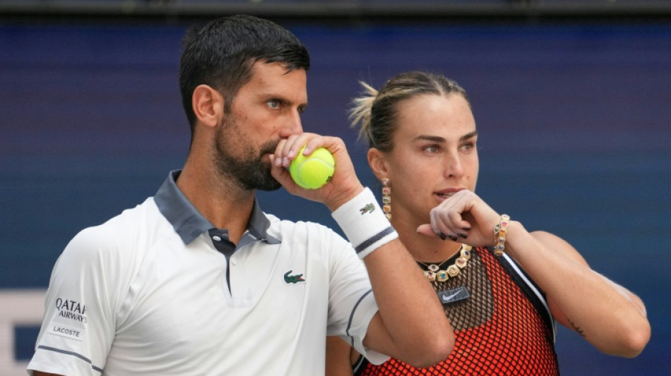 Sabalenka e Djokovic perdem na estreia das duplas mistas no US Open
