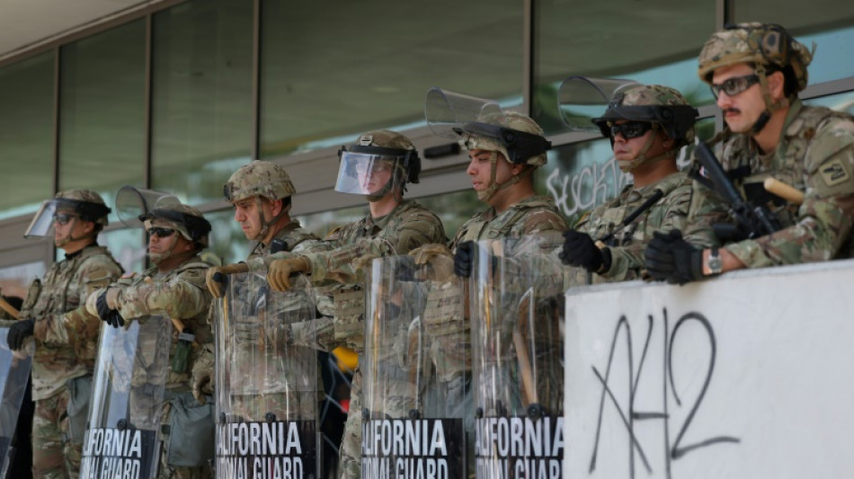 Trump d&eacute;ploie des milliers de soldats &agrave; Los Angeles face aux manifestations