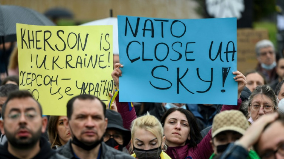 Ukraine wirft russischer Armee Sch&uuml;sse auf Demonstranten in Cherson vor