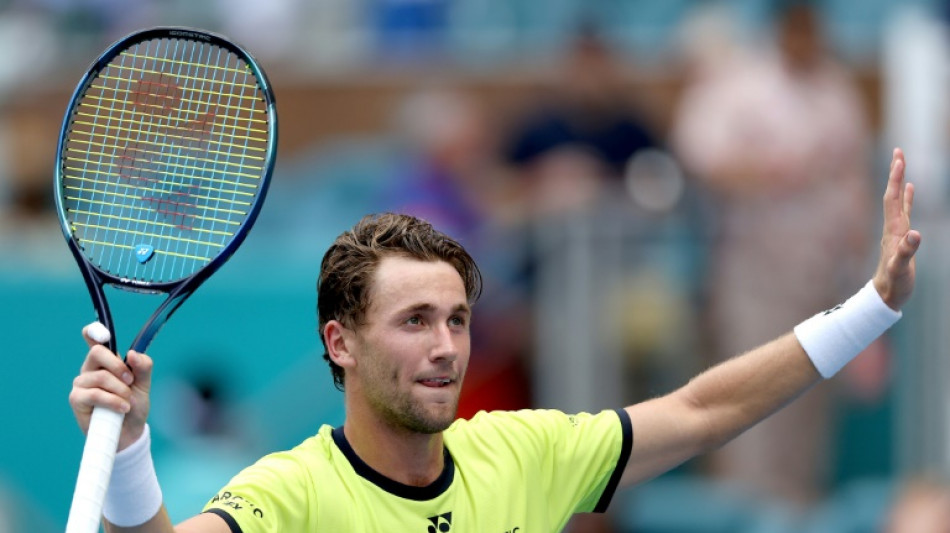 Tennis: Ruud qualifi&eacute; pour la finale du Masters 1000 de Miami