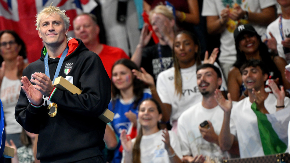 Parigi: Martinenghi 'questo oro il mio gioiello pi&ugrave; bello