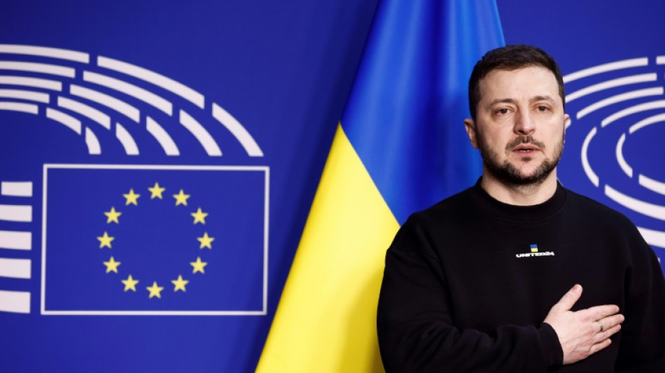 Zelenski se re&uacute;ne en Bruselas con aliados de la UE, tras su visita a Par&iacute;s y Londres