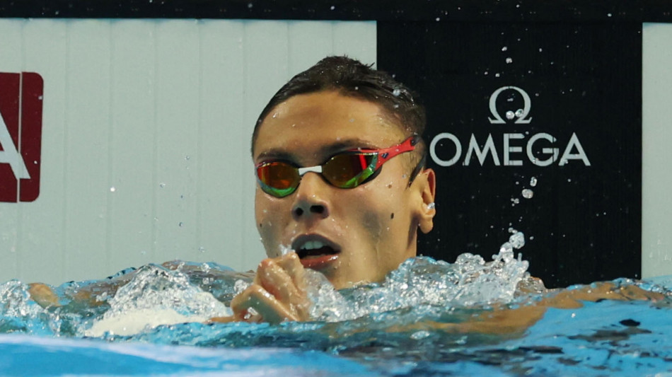 Mondiali nuoto: Popovici d'oro,'ma avevo paura e volevo mollare'