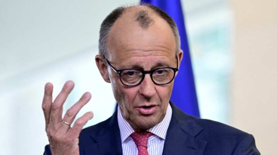 Merz verteidigt hohe Haushaltsausgaben f&uuml;r Aufr&uuml;stung