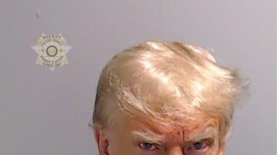 Owning it: Trump embraces historic mug shot 