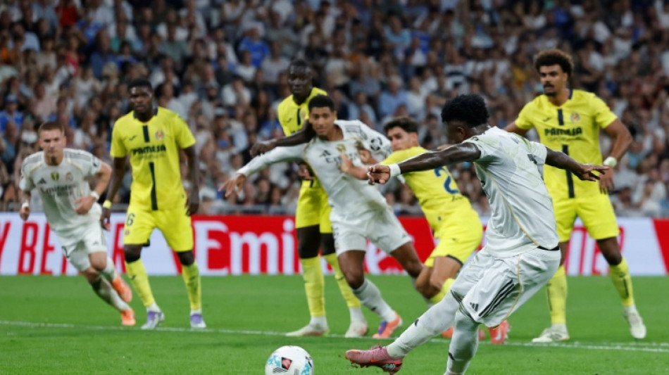 Com dois gols de Vini, Real Madrid vence Villarreal (3-1) e assume lideran&ccedil;a provis&oacute;ria
