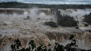 Les chutes d'Iguazu enregistrent un d&eacute;bit dix fois sup&eacute;rieur &agrave; la normale