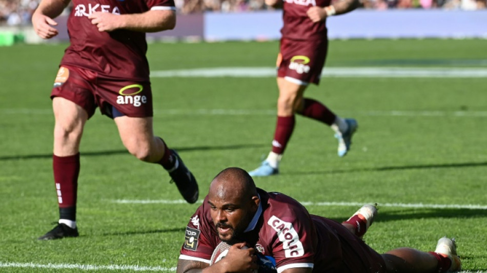 Top 14: Bordeaux-B&egrave;gles s'&eacute;chappe, le Racing 92 sans convaincre