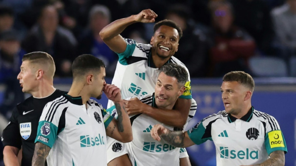 Newcastle step up Champions League chase with Leicester win