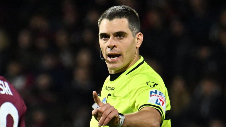 Sozza arbitra derby di Roma, per l'Inter c'è Di Bello