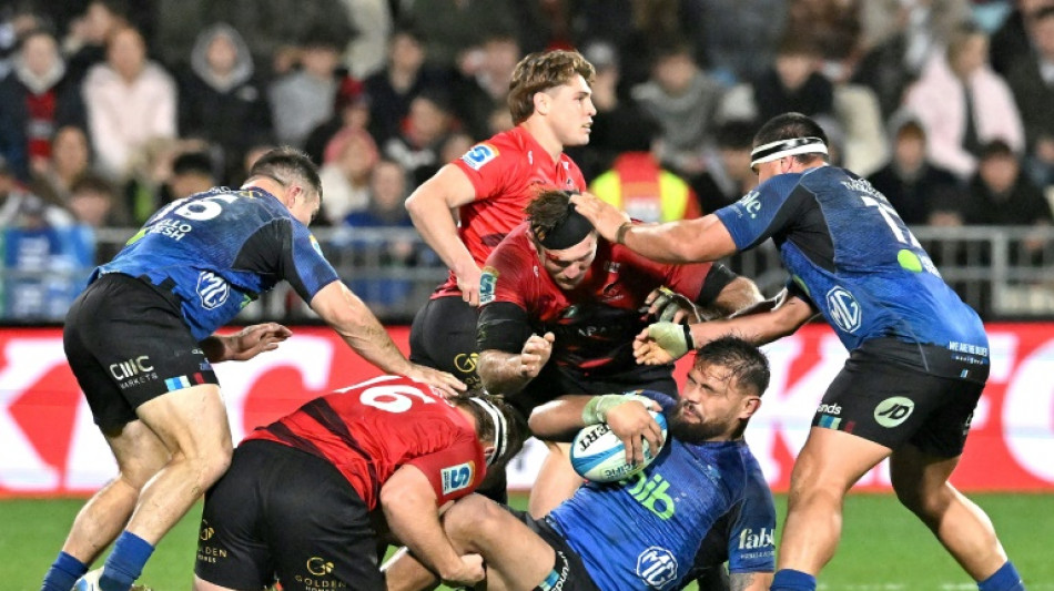 Crusaders survive bruising contest to secure home Super Rugby final