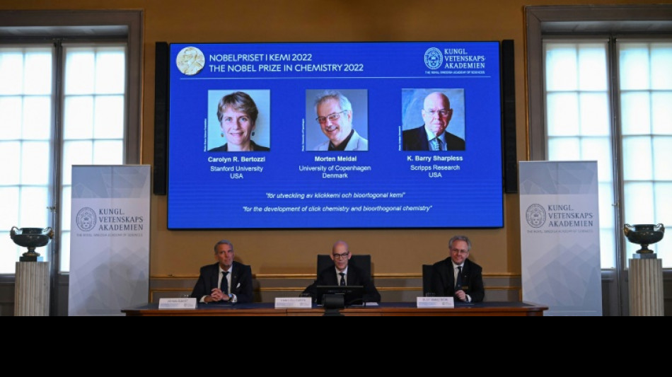 Dos estadounidenses y un dan&eacute;s ganan Premio Nobel de Qu&iacute;mica