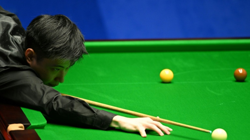 China's Zhao leads Williams 11-6 in world snooker final