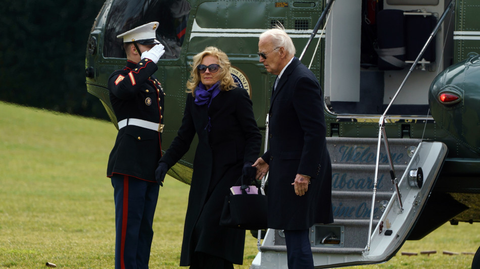 Biden con Jill il 6 gennaio a New Orleans dopo la strage