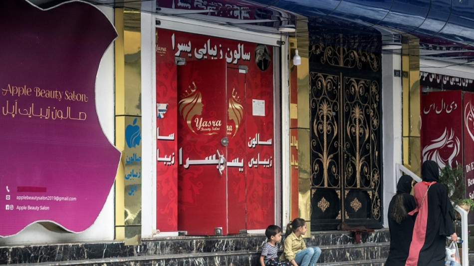 Sch&ouml;nheitssalons in Afghanistan m&uuml;ssen nach Anordnung der Taliban schlie&szlig;en