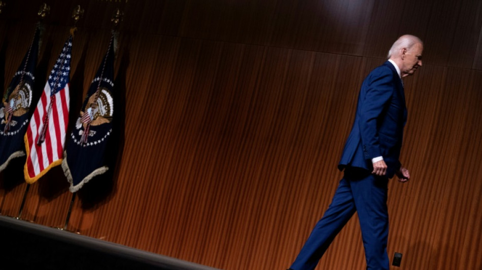 Biden le pasa el testigo a Kamala Harris en agridulce convenci&oacute;n dem&oacute;crata