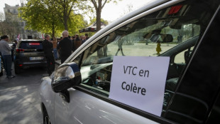 Les VTC manifestent &agrave; travers la France pour d&eacute;fendre leurs courses